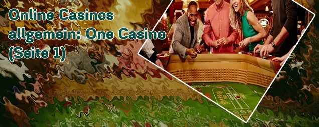 One casino anmelden